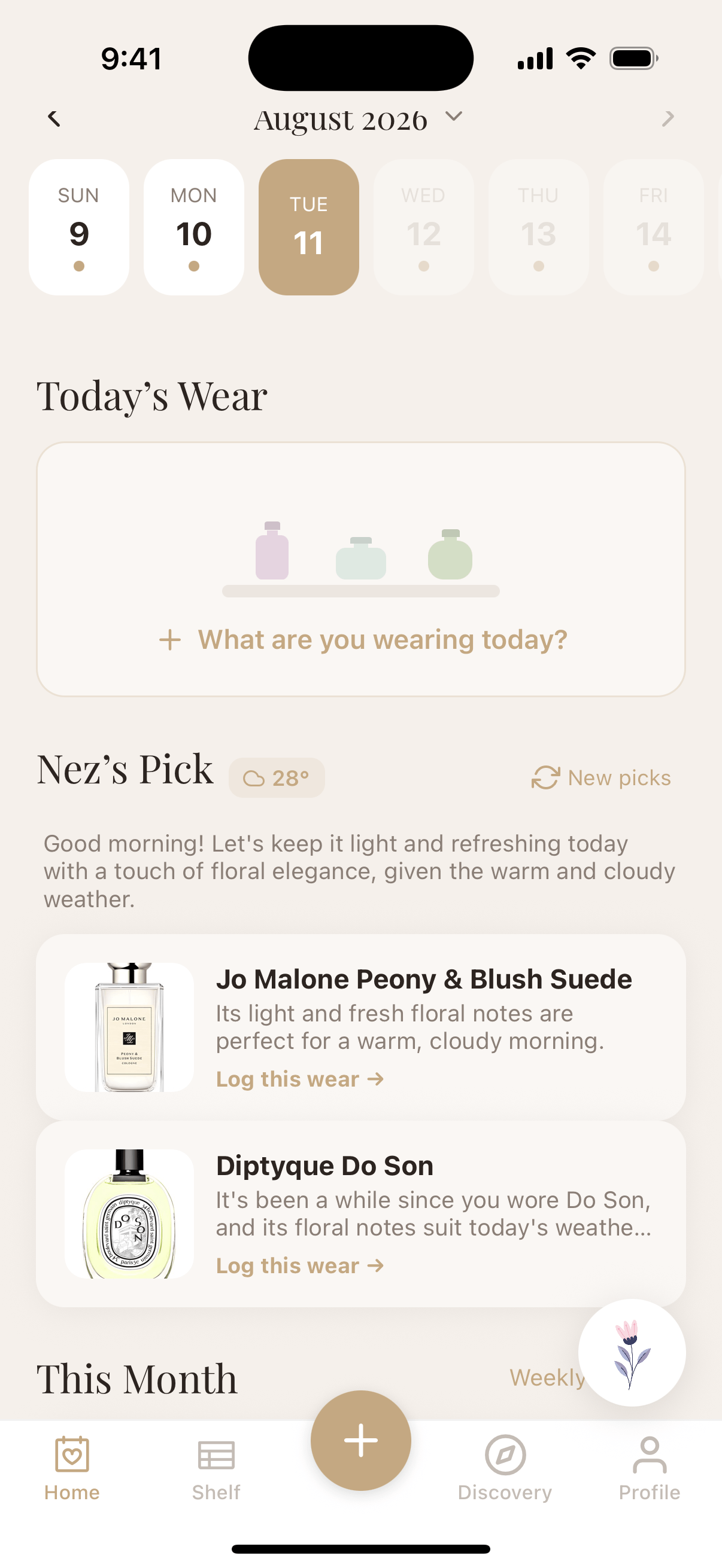 AI Perfume Recommendations